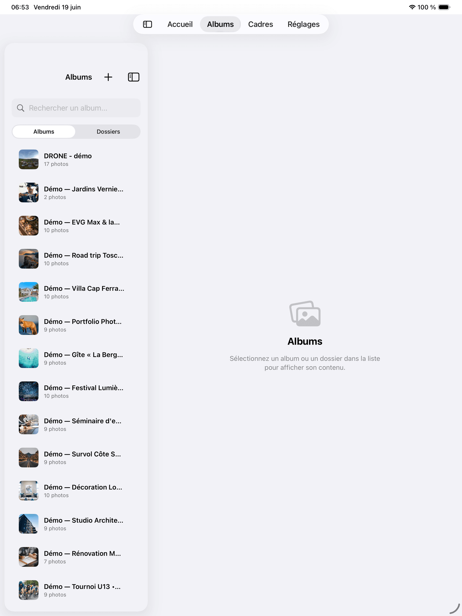 Album library